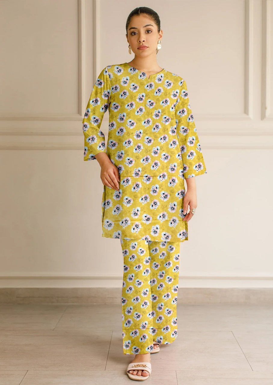 2 Piece Lawn Unstitched