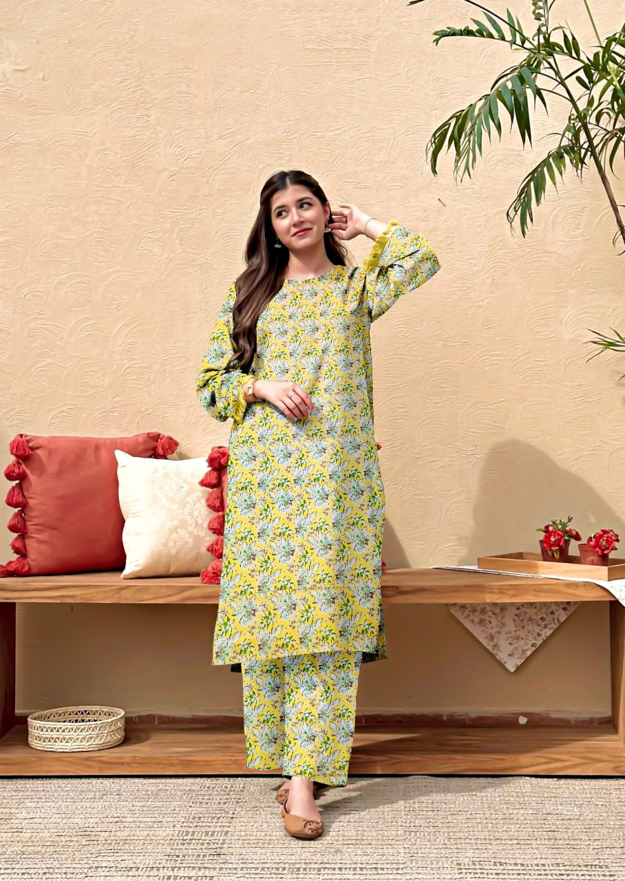 2 Piece Lawn Unstitched