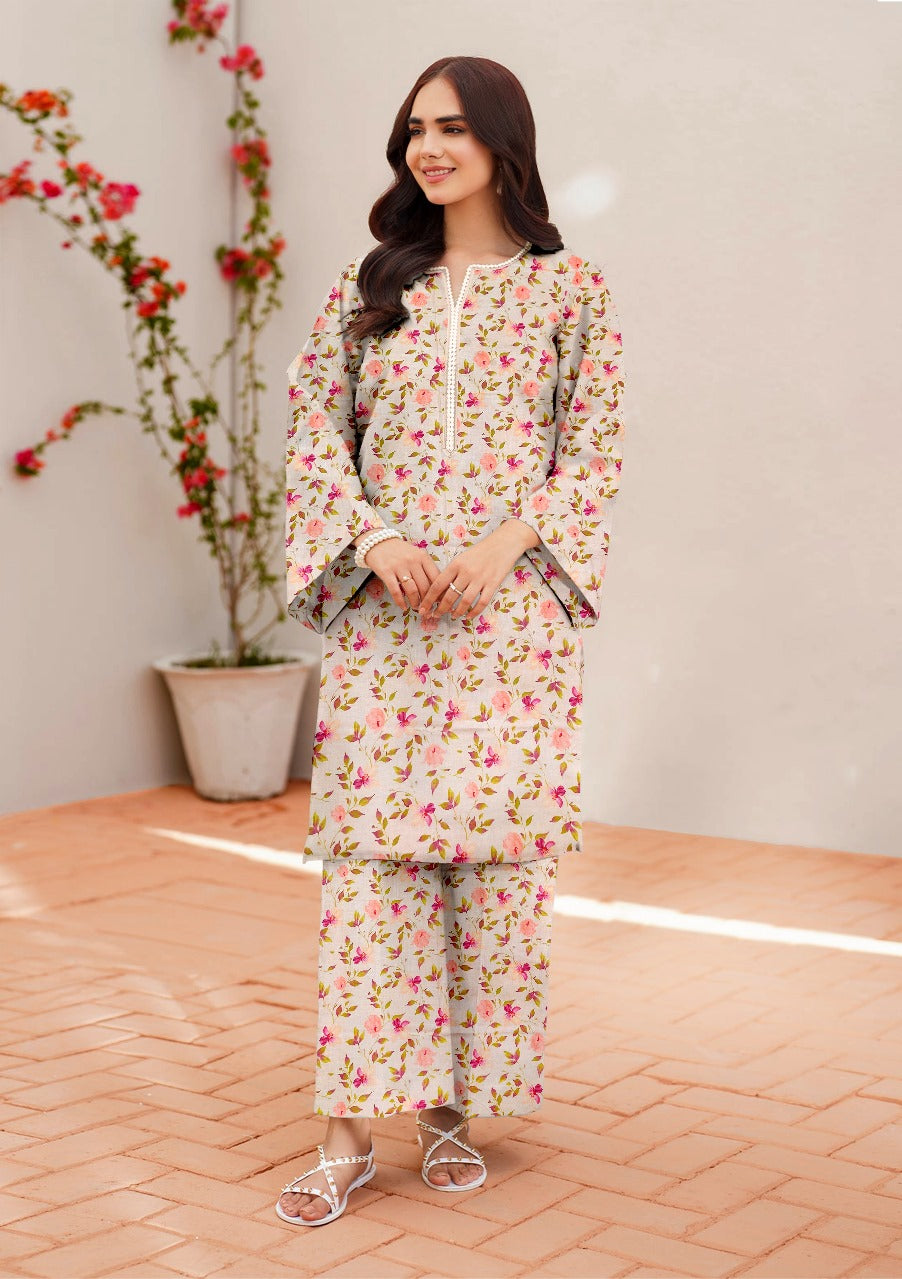 2 Piece Lawn Unstitched