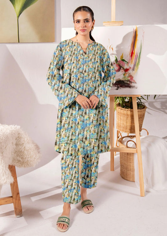 2 Piece Lawn Unstitched