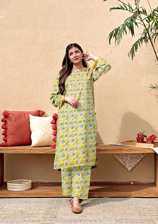 2 Piece Lawn Unstitched
